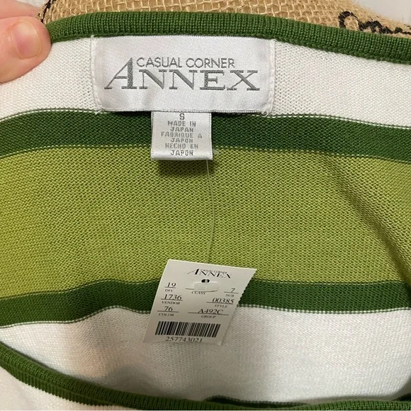 Square Neck Striped Tee - Picture 5 of 7